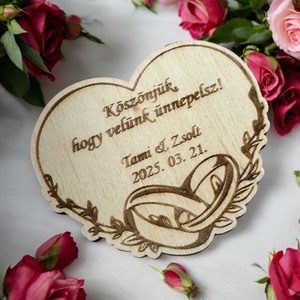 Köszönőajándék szív formában, Esküvő, Emlék & Ajándék, Köszönőajándék, , MESKA