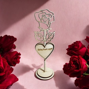 Anyák napi örökrózsa - egyedi felirattal - otthon & életmód - dekoráció - virágdísz és tartó - csokor & virágdísz - Meska.hu