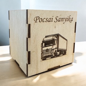 Egyedi ceruzatartó - kellékek & szerszámok - fa - doboz - Meska.hu