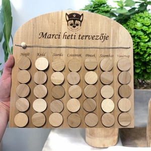 Heti tervező - csináld magad - Meska.hu