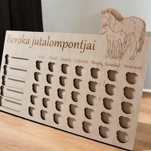Jutalompont, jutalomtábla gyerekeknek - otthon & életmód - babaszoba, gyerekszoba - gyerek névtábla - Meska.hu