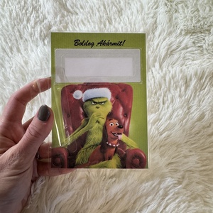 Grincs pénzátadó kártya - otthon & életmód - papír, írószer - ajándékozás kellékei - pénzátadó boríték - Meska.hu