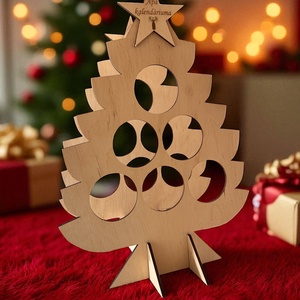 Sörtartó karácsonyfa - adventi naptár - karácsony - adventi díszek - adventi naptár - Meska.hu