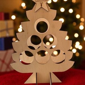 Sörtartó karácsonyfa - adventi naptár - karácsony - adventi díszek - adventi naptár - Meska.hu
