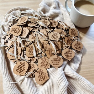 Vicces karácsonyfadísz - karácsony - karácsonyi lakásdekoráció - karácsonyfadíszek - Meska.hu