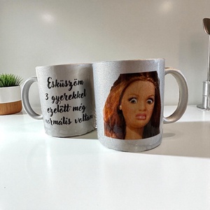 Vicces Barbie bögre - otthon & életmód - konyhafelszerelés, tálalás - tálalás - bögre & csésze - Meska.hu
