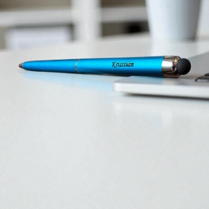 Gravírozott toll - több színben - otthon & életmód - papír, írószer - ceruza & toll - Meska.hu