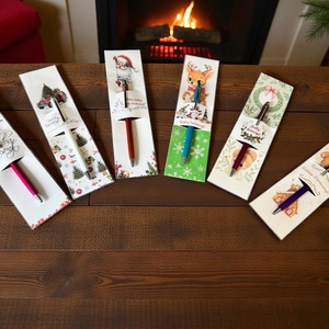 Apró karácsonyi ajándék - tolltartó, tolltok formában - Meska.hu