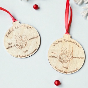 Karácsonyfadísz óvó néniknek, dadusoknak, Karácsony, Karácsonyi lakásdekoráció, Karácsonyfadíszek, , MESKA