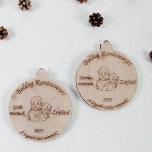 Karácsonyfadísz óvó néniknek, dadusoknak - karácsony - karácsonyi lakásdekoráció - karácsonyfadíszek - Meska.hu