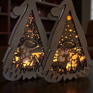 Manós mécsestartók, Karácsony, Karácsonyi lakásdekoráció, Karácsonyi manók, figurák, , MESKA