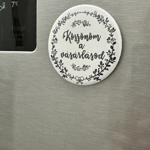 Egyedi hűtőmágnes - otthon & életmód - konyhafelszerelés, tálalás - konyhai dekoráció - hűtőmágnes - Meska.hu