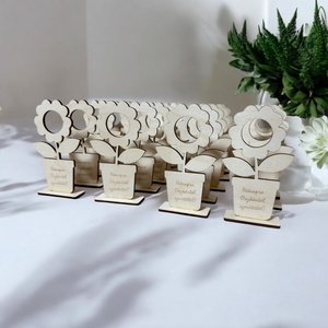 Nőnapi örök virág - nyalókatartós - otthon & életmód - dekoráció - virágdísz és tartó - cserép & kaspó - Meska.hu