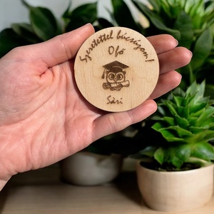 Egyedi ballagási hűtőmágnes - otthon & életmód - konyhafelszerelés, tálalás - konyhai dekoráció - hűtőmágnes - Meska.hu