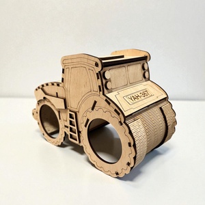 Egyedi traktor ajándéktartó  - otthon & életmód - konyhafelszerelés, tálalás - italos kellékek - sörtartó - Meska.hu