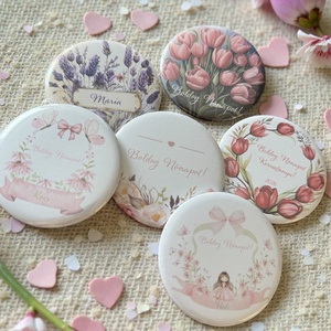 Nőnapi zsebtükör - Meska.hu