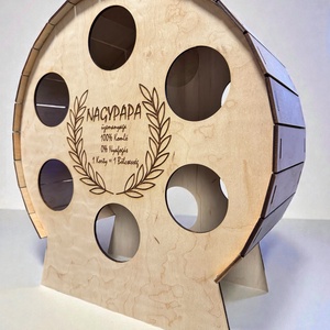 Sörtartó hordó formában - 6 férőhelyes, Otthon & Életmód, Konyhafelszerelés, tálalás, Italos kellékek, Sörtartó, , MESKA