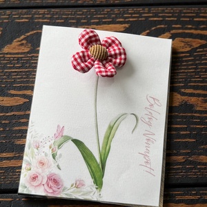 Nőnapi virág hajgumi ajándék, Esküvő, Hajdísz, Hajtű, , MESKA