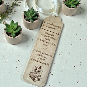 Nyugdíjba vonulás könyvjelzők - egyedi felirattal, grafikával, Könyv & Zene, Könyvjelző, , MESKA