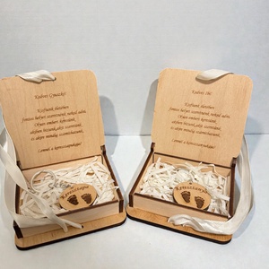 Keresztszülő felkérő - baba - mama - keresztelő kellékek - keresztelőajándékok - Meska.hu