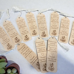 Pedagógusnap könyvjelzők - egyedi felirattal - könyv & zene - könyvjelző - Meska.hu