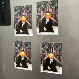 Egyedi fényképes, szöveges hűtőmágnes, Otthon & Életmód, Konyhafelszerelés, tálalás, Konyhai dekoráció, Hűtőmágnes, , MESKA