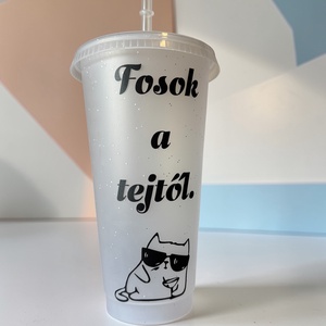 Egyedi szöveges, grafikás repohár - esküvő - emlék & ajándék - köszönőajándék - Meska.hu