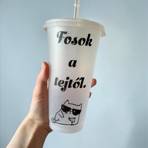 Egyedi szöveges, grafikás repohár - esküvő - emlék & ajándék - köszönőajándék - Meska.hu