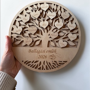 Életfa ballagási ajándék - nevekkel, egyedi felirattal - otthon & életmód - dekoráció - asztal és polc dekoráció - asztaldísz - Meska.hu