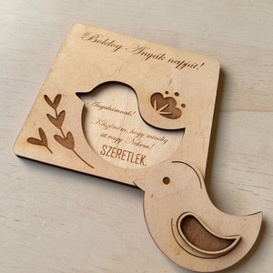 Anyák napi ajándék - egyedi szöveggel, gravírozással, Otthon & Életmód, Dekoráció, Asztal és polc dekoráció, Asztaldísz, , MESKA