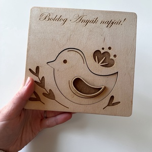 Anyák napi ajándék - egyedi szöveggel, gravírozással - otthon & életmód - dekoráció - asztal és polc dekoráció - asztaldísz - Meska.hu