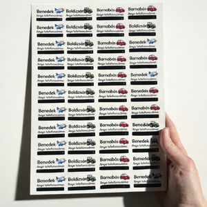 Ideiglenes gyerekbiztonsági tetoválás, Otthon & Életmód, Papír, írószer, Ideiglenes tetoválás, , MESKA