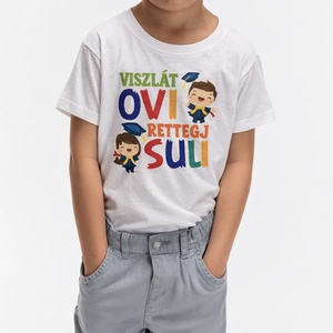 Gyerek ballagási pólók � Oviból az iskolába!  - ruha & divat - gyerekruha - póló - Meska.hu