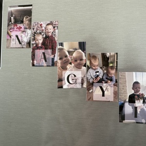 Anyák napja hűtőmágnes - Egyedi fényképes, szöveges - otthon & életmód - konyhafelszerelés, tálalás - konyhai dekoráció - hűtőmágnes - Meska.hu