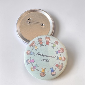 Ballagási emlék - névvel, egyedi grafikával, Ékszer, Kitűző és Bross, , MESKA