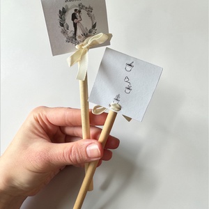 Ültethető ceruza köszönőajándék - esküvő - emlék & ajándék - köszönőajándék - Meska.hu