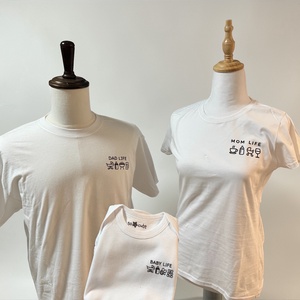 Családi póló szett - ruha & divat - női ruha - póló, felső - Meska.hu