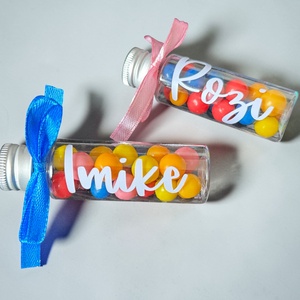 Ültető és köszönőajándék gyerekeknek esküvőre - cukorkás köszönőajándék - esküvő - emlék & ajándék - köszönőajándék - Meska.hu