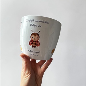 Ballagási kaspó - nevekkel, jelekkel, Otthon & Életmód, Virágdekoráció, Virágtartó, Kaspó, , MESKA