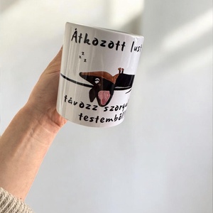 Szorgalom, lustaság bögre, Otthon & Életmód, Konyhafelszerelés, tálalás, Tálalás, Bögre & Csésze, , MESKA