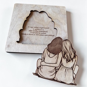 Tanú felkérő - egyedi gravírozással, grafikával, Esküvő, Meghívó & Kártya, Tanú felkérő, , MESKA