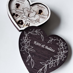 Esküvői puzzle ceremónia - Meska.hu