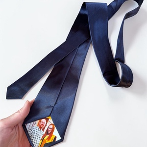 Szülőköszöntő nyakkendő - fényképpel, felirattal - esküvő - emlék & ajándék - szülőköszöntő ajándék - Meska.hu