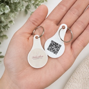 QR-kódos szolgáltatói bevásárlókocsi érme - táska & tok - kulcstartó & táskadísz - kulcstartó - Meska.hu