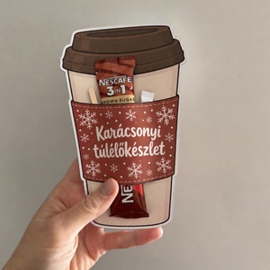 Karácsonyi túlélőkészlet kávéval - Meska.hu