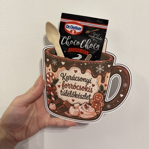 Forró csoki túlélőkészlet - apró ajándék - Meska.hu