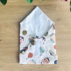 Élelmiszerbiztos újraszalvéta - léghajós - táska & tok - uzsonna- & ebéd tartó - szendvics csomagoló - Meska.hu