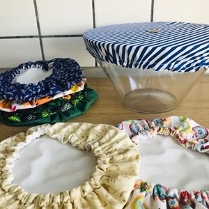 Mosható textil edényfedő - nagy méret  - Meska.hu