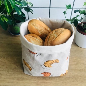 Textil tároló kosár - Croissant  - otthon & életmód - tárolás & rendszerezés - tárolókosár - Meska.hu