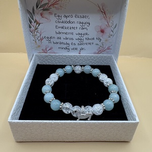 Ásványkarkötő díszdobozban, Ékszer, Karkötő, Ásványkarkötő, , MESKA